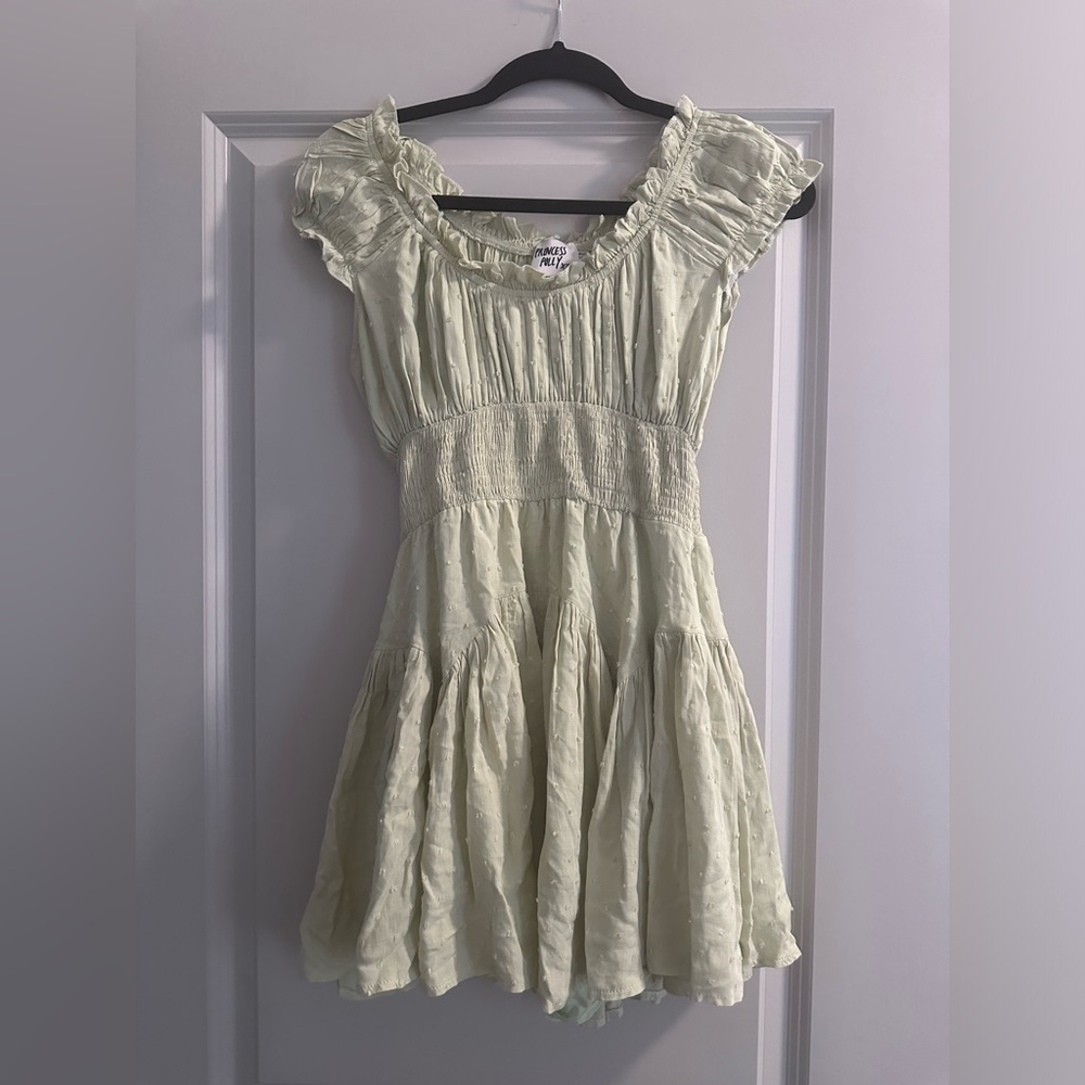 Princess polly light green romper